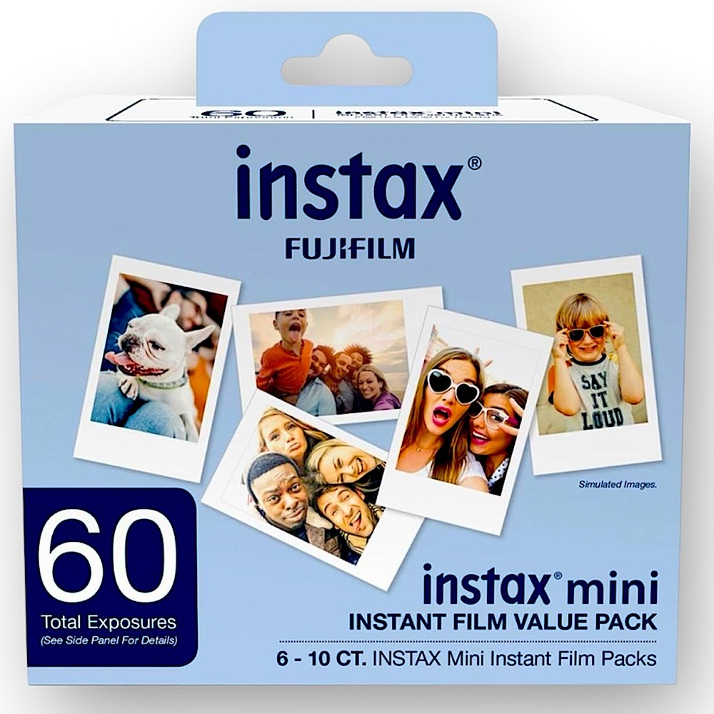 FUJIFILM • Instax Mini Instant Film, 60 exposures 📸